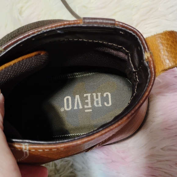 SALE! Crevo Buck Leather Boots Sz.9 Gently Worn 2X (X-100) - Picture 10 of 15